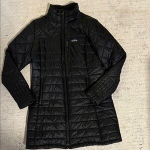 Patagonia Radalie Women's Black Long Puffer Coat